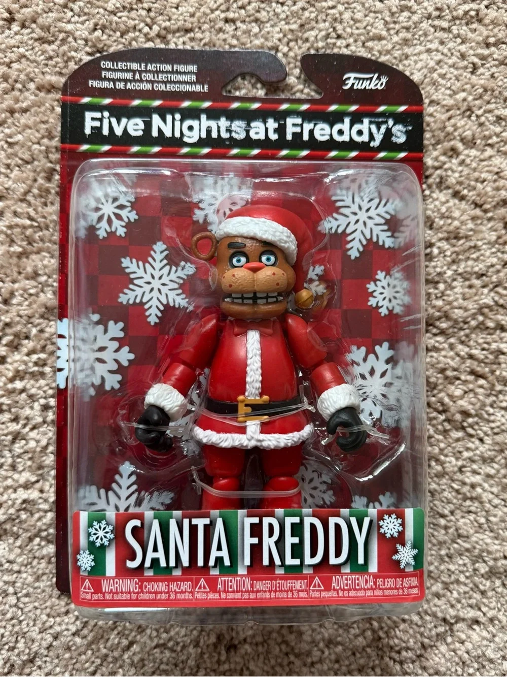 Funko Five Nights at Freddy's Holiday Plush & Figures in Red, White, Blue